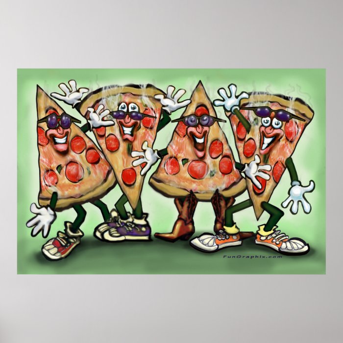 Pizza Party Poster