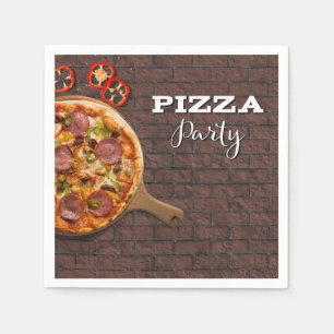 Pizza Party Supreme Napkins
