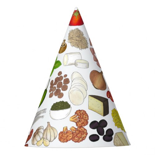 Pizza Party Toppings Italian Food Pizzeria Pie Party Hat