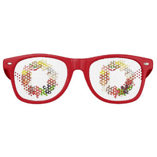 Pizza Party Toppings Make Your Own Birthday Decor Retro Sunglasses