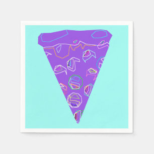 Pizza Party Wedding Napkins