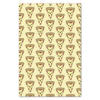 Pizza Pattern 10lb Tissue Paper by BryBry07 at Zazzle