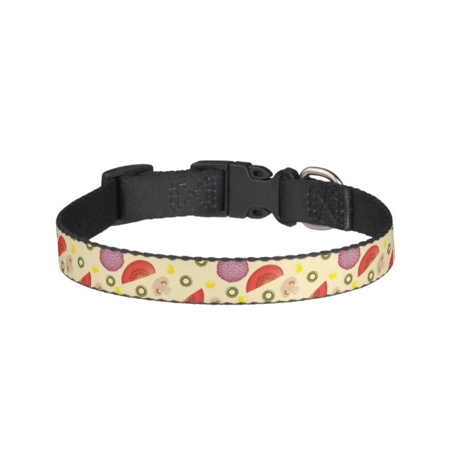 Pizza Pattern 2 Pet Collar (Front)