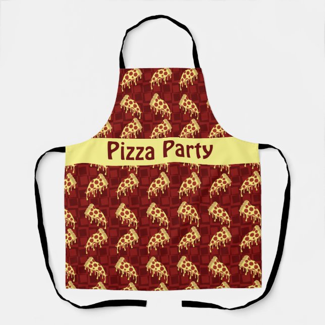 Pizza Pattern Apron (Front)