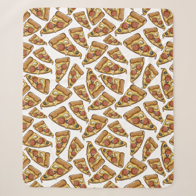 Pizza Pattern blankets (Front)