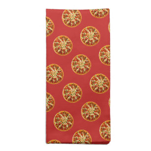 Pizza Pattern Cloth Napkin