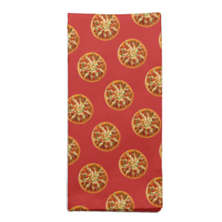 Pizza Pattern Cloth Napkin