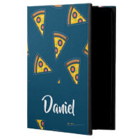 Pizza pattern on blue powis iPad air 2 case