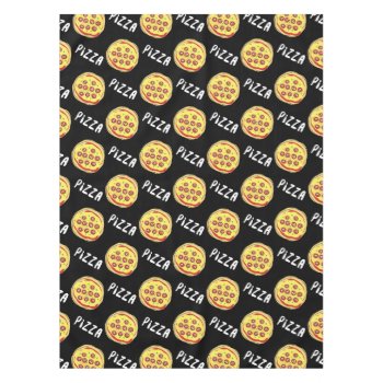 Pizza Pattern Tablecloth by SnappyDressers at Zazzle
