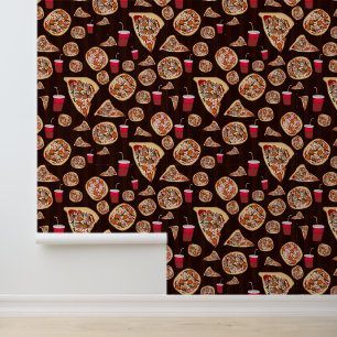 Pizza Pattern  Wallpaper