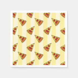 Pizza Pattern Wrapping Paper Napkins