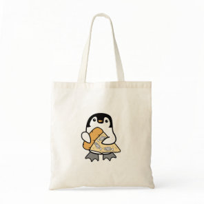 Pizza Penguin Tote Bag