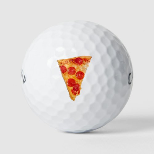 Pizza Pepperoni 4Bob Golf Balls