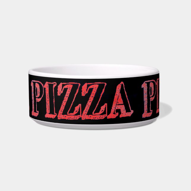 Pizza Pet Bowl (Front)