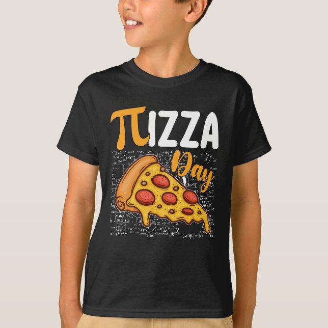 Pizza Pi Day Math Mathematics Lovers T-Shirt (Front)