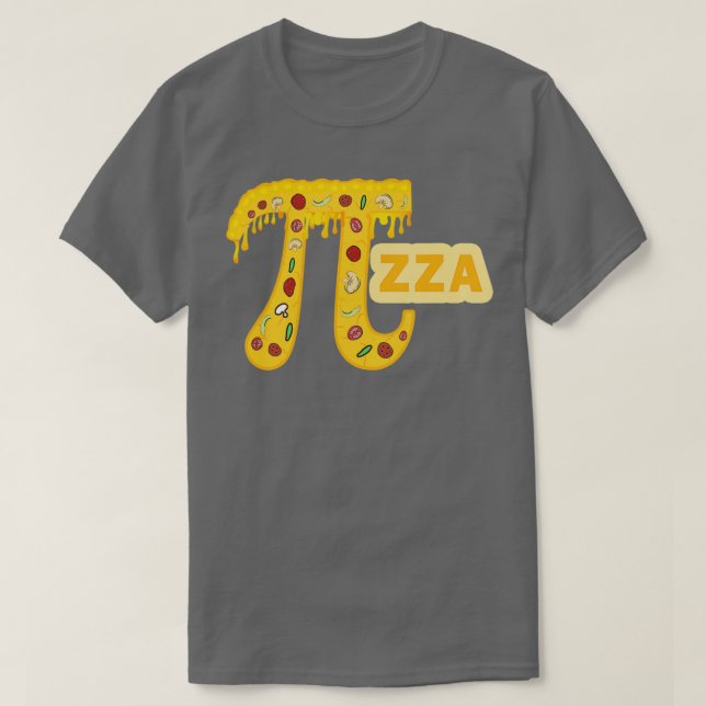Pizza Pi  Math Lovers School Teacher Student  T-Shirt (Design Front)