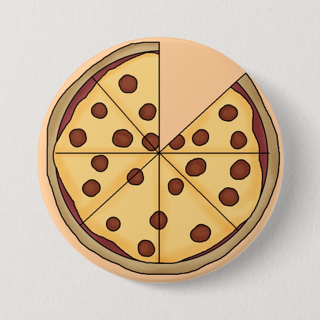 Pizza Pie Button (Front)