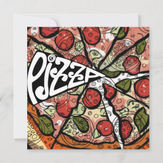 Pizza Pie Holiday Card
