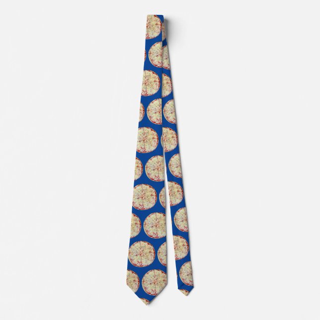 Pizza Pie Party Neck Tie (Front)