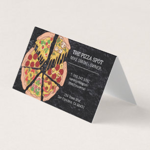 Pizza Pie Slices Business Card