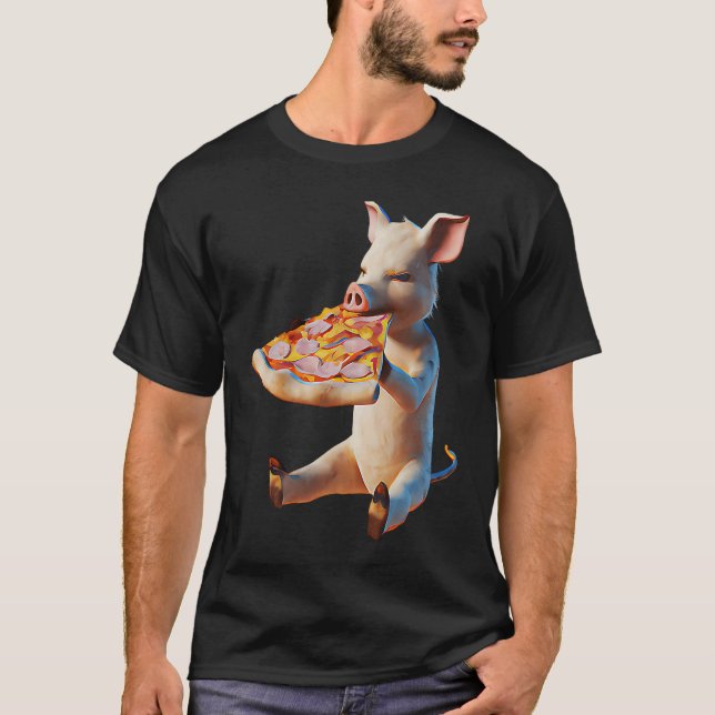 Pizza Pig T-Shirt (Front)