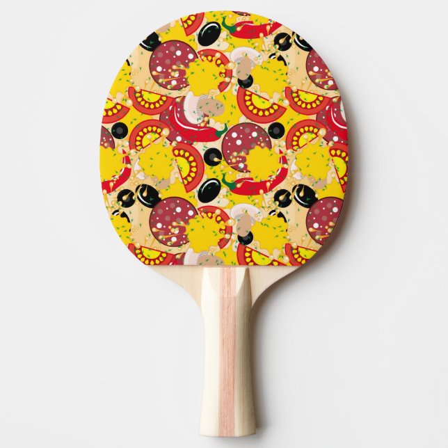 Pizza Ping-Pong Paddle (Front)