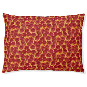 pizza pizza animal pet cat puppy dog bed