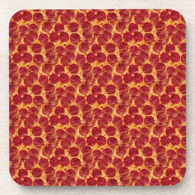 pizza pizza beverage coaster (Front)