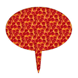 pizza pizza cake topper