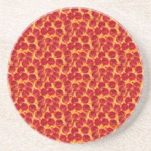 pizza pizza drink coaster