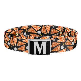 Pizza Pizza Monogram Belt