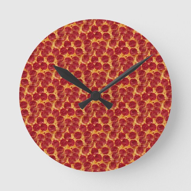 pizza pizza round clock (Front)