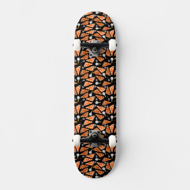 Pizza Pizzaz Skateboard Deck (Front)