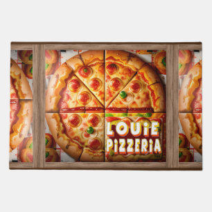 Pizza Pizzeria Design Doormat