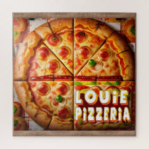 Pizza Pizzeria Design Jigsaw Puzzle