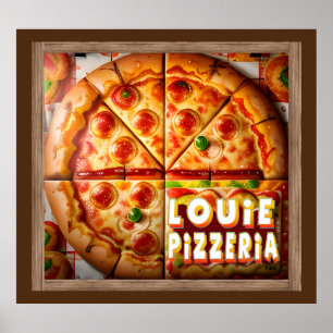 Pizza Pizzeria Design Poster