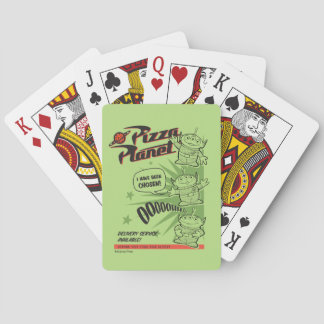 Pizza Planet Delivery Service Playing Cards