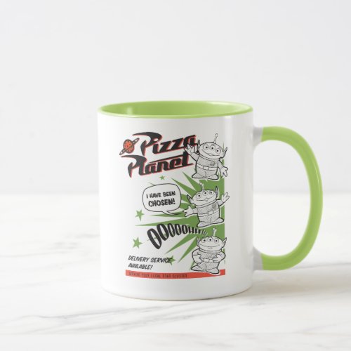 Pizza Planet Delivery Service Retro Graphic Mug