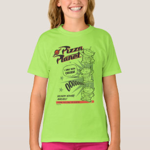 Pizza Planet Delivery Service Retro Graphic T-Shirt
