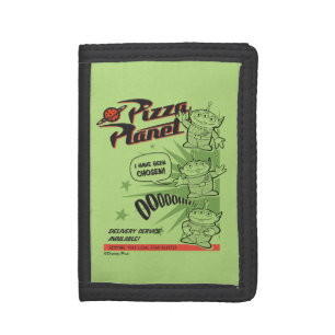 Pizza Planet Delivery Service Retro Graphic Tri-fold Wallet