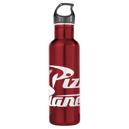 Pizza Planet Logo Stainless Steel Water Bottle