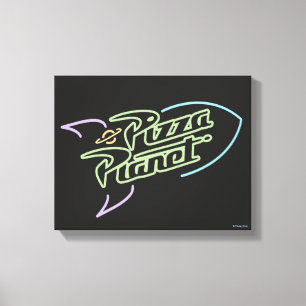 Pizza Planet Neon Sign Graphic