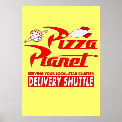 Pizza Planet Poster