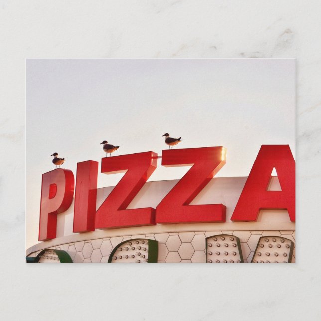 Pizza Post Card (Front)
