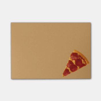 Pizza Post-it Post-it Notes by Rockethousebirdship at Zazzle