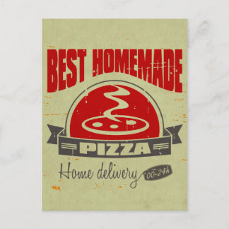 Pizza Postcard