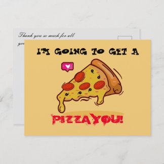 Pizza Postcard