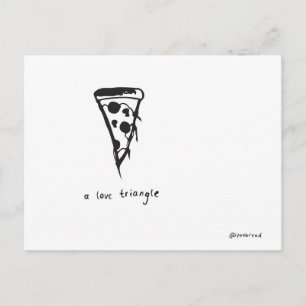 pizza postcard