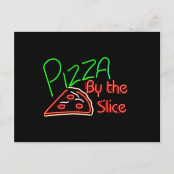Pizza Postcard by CarriesCamera at Zazzle