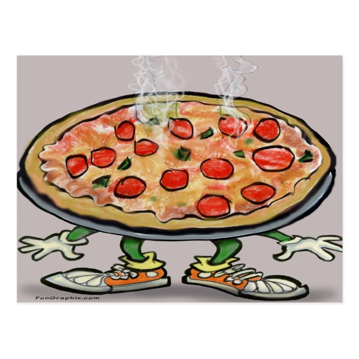 Pizza Postcard